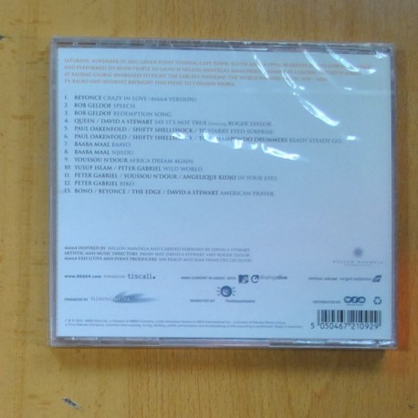 VARIOS - 46664 PART 1 AFRICAN PRAYER - CD