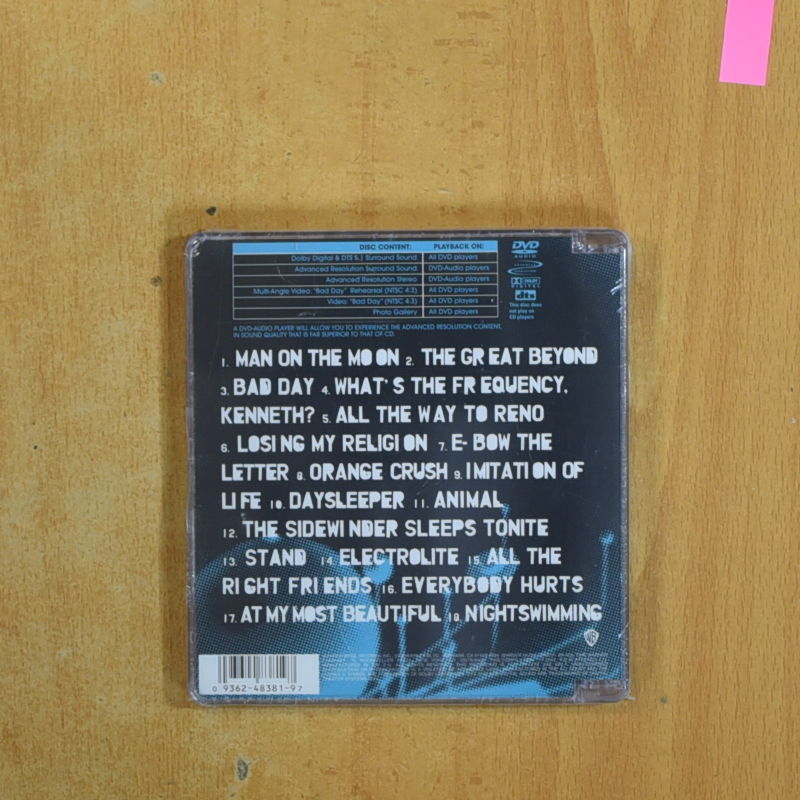 REM - THE BEST OF REM - DVD AUDIO