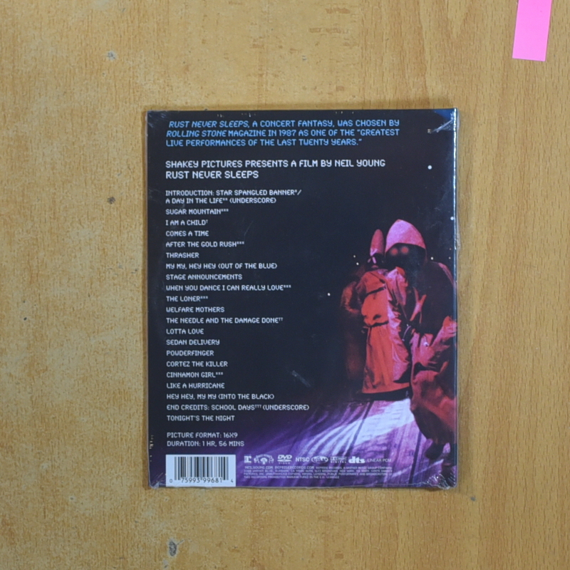NEIL YOUNG & CRAZY HORSE - RUST NEVER SLEEPS - CD