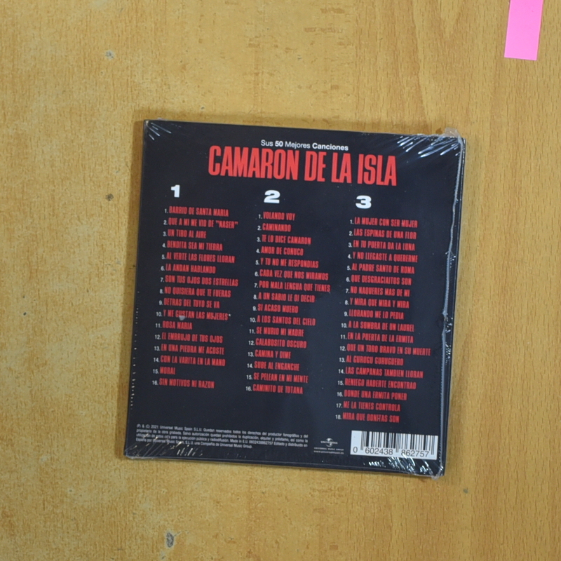 CAMARON DE LA ISLA - SUS 50 MEJORES CANCIONES - CD