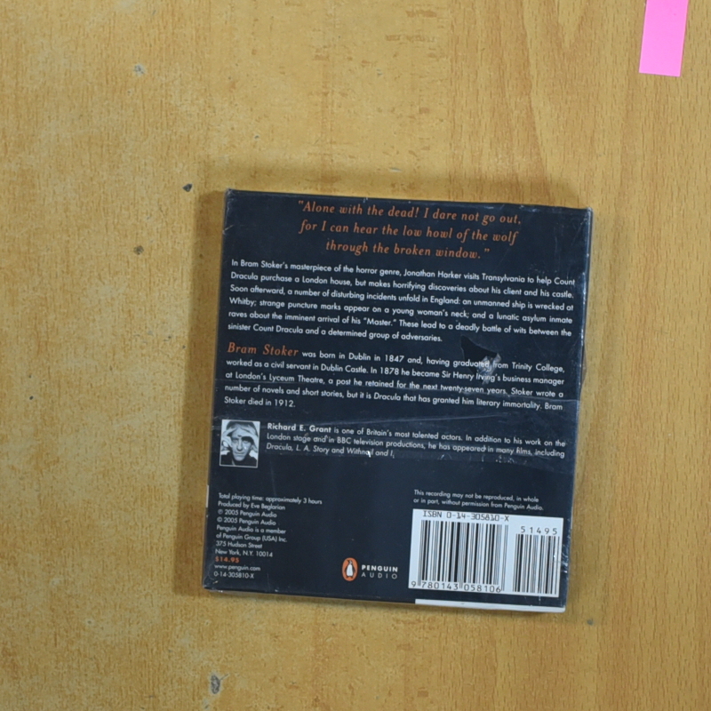 DRACULA - AUDIOLIBRO CD