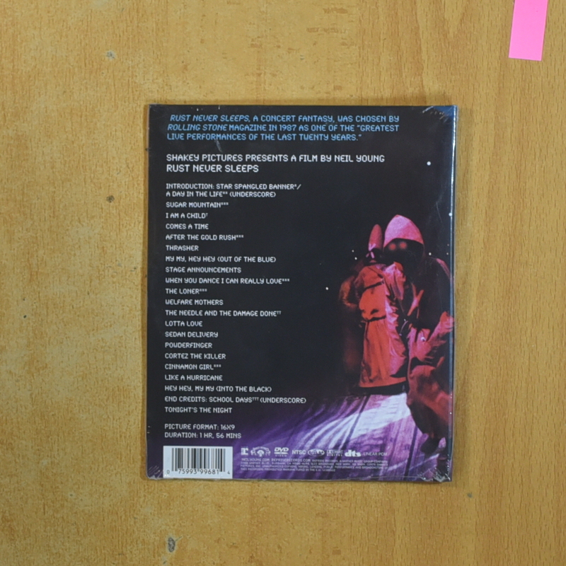 NEIL YOUNG & CRAZY HORSE - RUST NEVER SLEEPS - CD