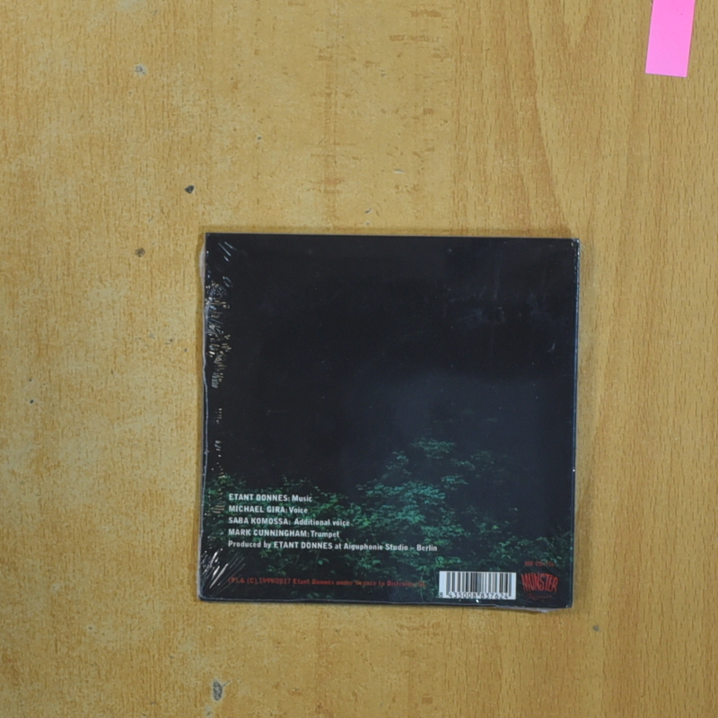 ETANT DONNES WITH MICHAEL GIRA - OFFENBARUNG UND UNTERGANG - CD