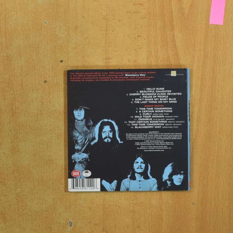 THE MOVE - SHAZAM - CD