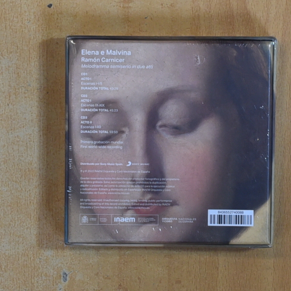RAMON CARNICER - ELENA E MALVINA - CD