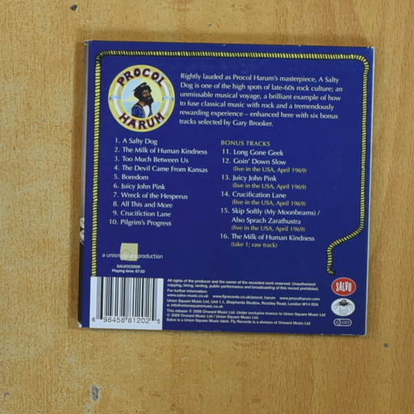 PROCOL HARUM - ASALTY DOG - CD