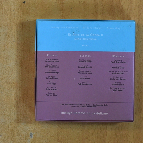 DANIEL BARENBOIM - EL ARTE DE LA OPERA II - CD
