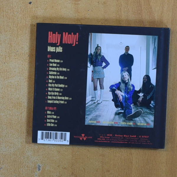 BLUES PILLS - HOLY MOLY - CD