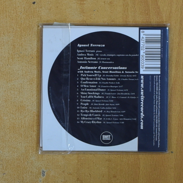 IGNASI TERRAZA - INTIMATE CONVERSATIONS - CD