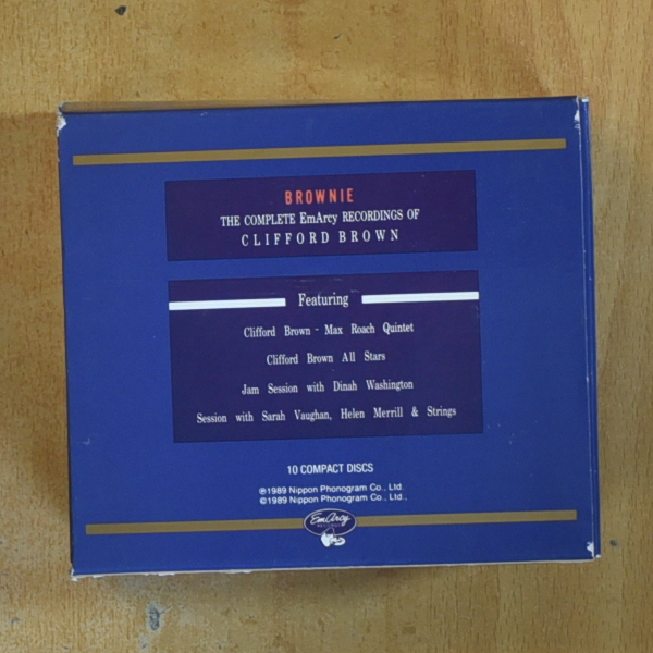 CLIFFORD BROWN - BROWNIE - CD