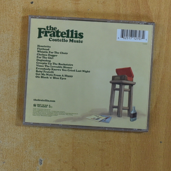 THE FRATELLIS - COSTELLO MUSIC - CD