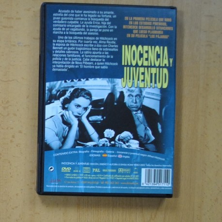 INOCENCIA Y JUVENTUD - DVD
