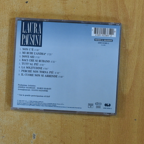 LAURA PAUSINI - LAURA PAUSINI - CD