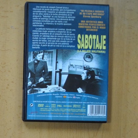 SABOTAJE - DVD