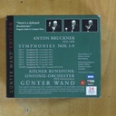 BRUCKNER - SYMPHONIES NOS 1 / 9 - CD