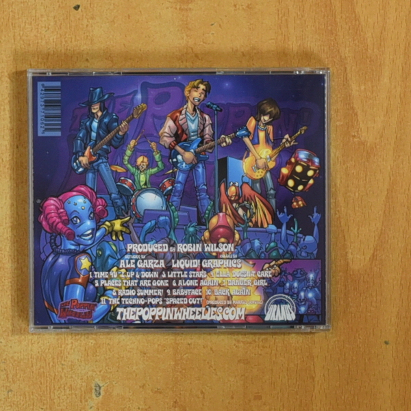 THE POPPIN WHEELIES - THE POPPIN WHEELIES - CD