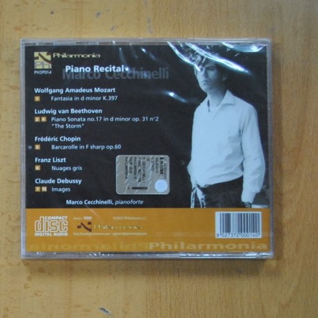 MARCO CECCHINELLI - PIANO RECITAL - CD