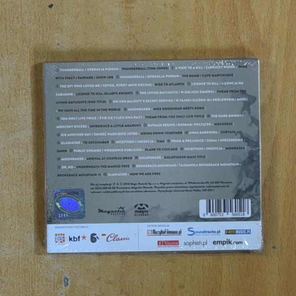 VARIOS - FESTIWAL MUZYKI FILMOWEJ W KRAKOWIE 2014 - CD