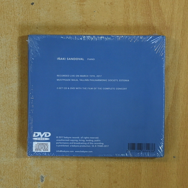 IÑAKI SANDOVAL - ESTONIAN SUITE LIVE IN TALLINN - CD