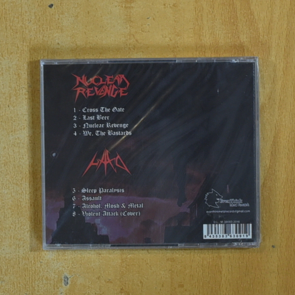 NUCLEAR REVENGE - RITUAL OF VIOLENCE - CD