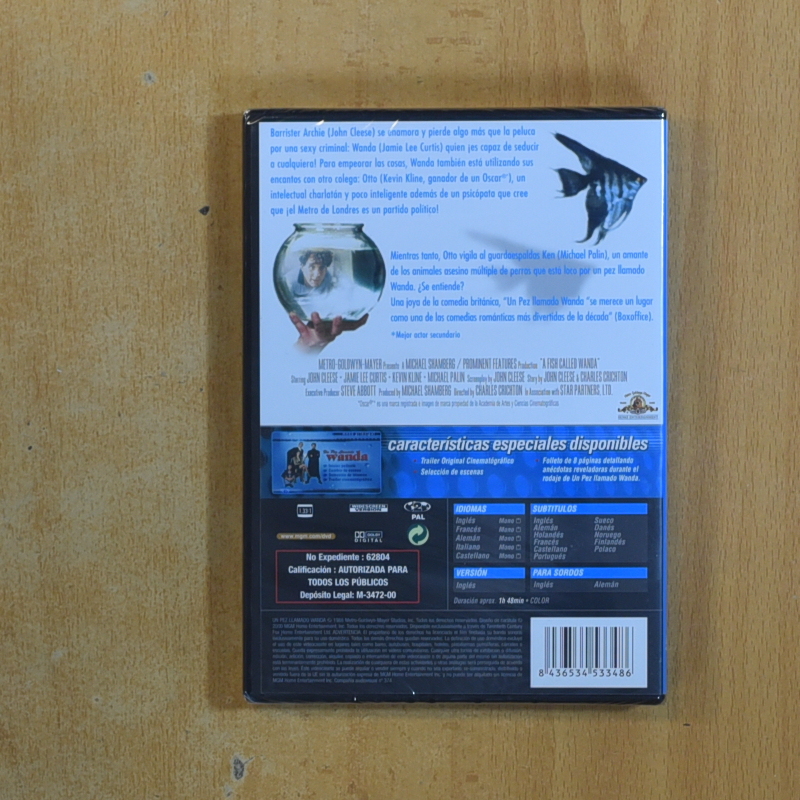 UN PEZ LLAMADO WANDA - DVD