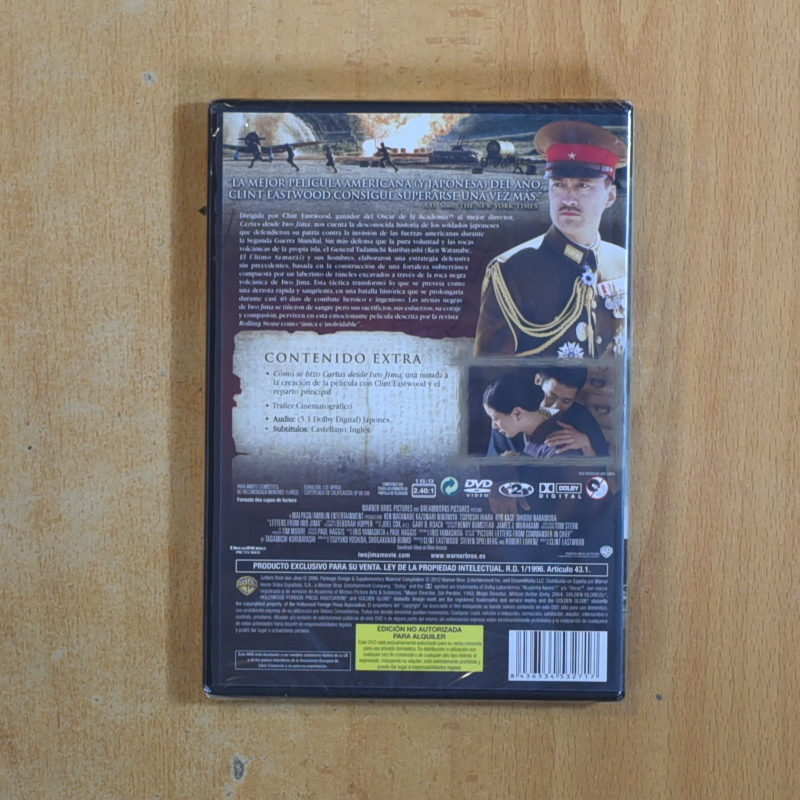 CARTAS DESDE IWO JIMA - DVD