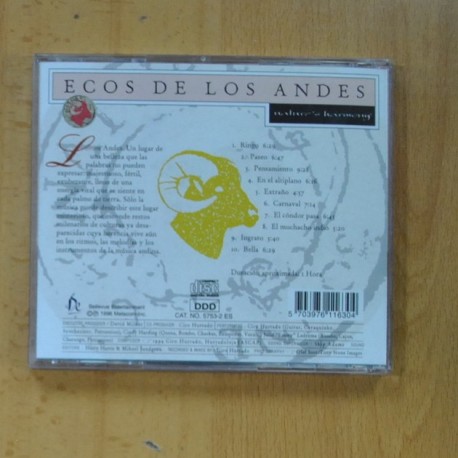 VARIOS - ECOS DE LOS ANDES - CD