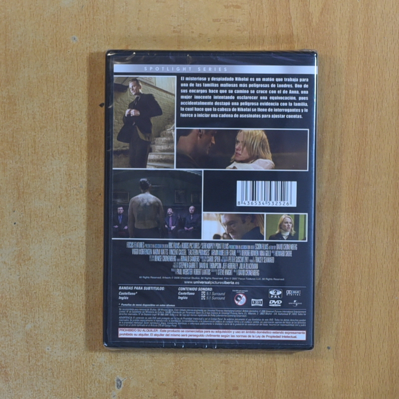 PROMESAS DEL ESTE - DVD