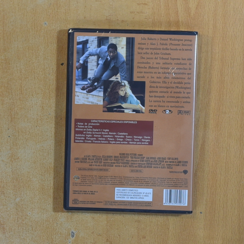 EL INFORME PELICANO - DVD