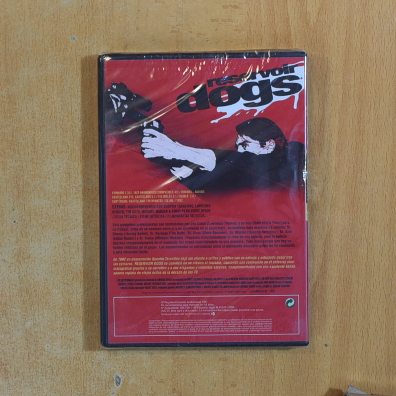 RESERVOIR DOGS - DVD