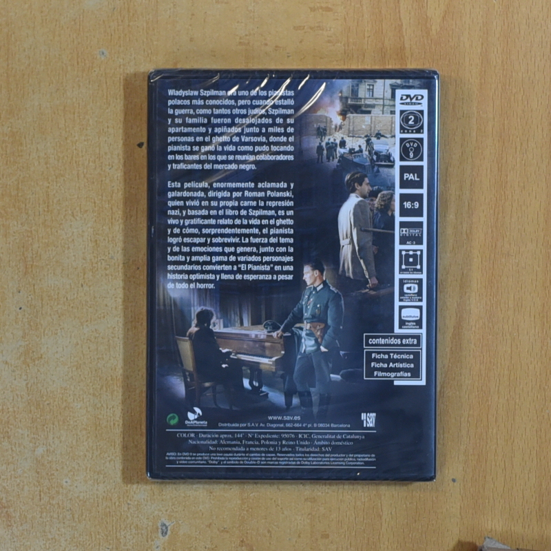 EL PIANISTA - DVD