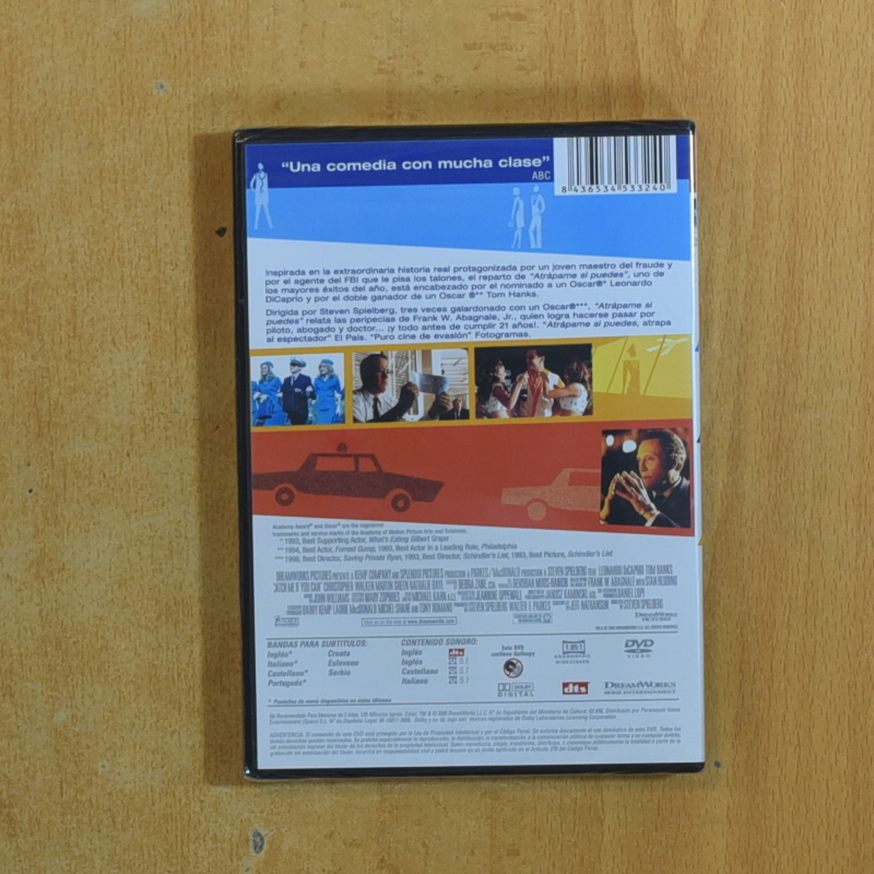 ATRAPAME SI PUEDES - DVD