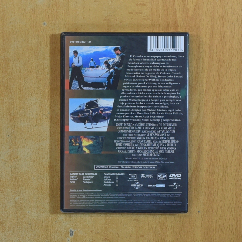 EL CAZADOR - DVD