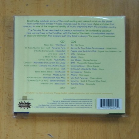 VARIOS - NU BRAZIL 2 - 2 CD