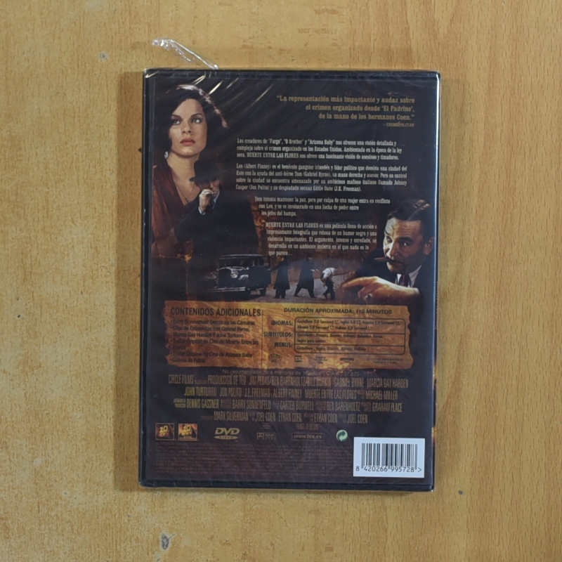 MUERTE ENTRE LAS FLORES - DVD