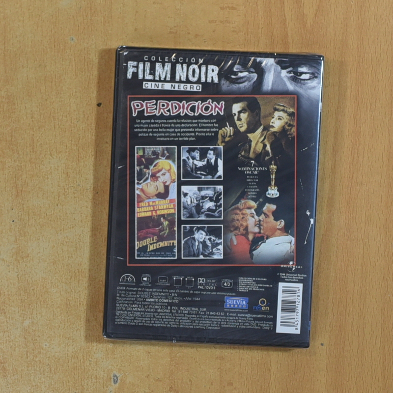 PERDICION - DVD