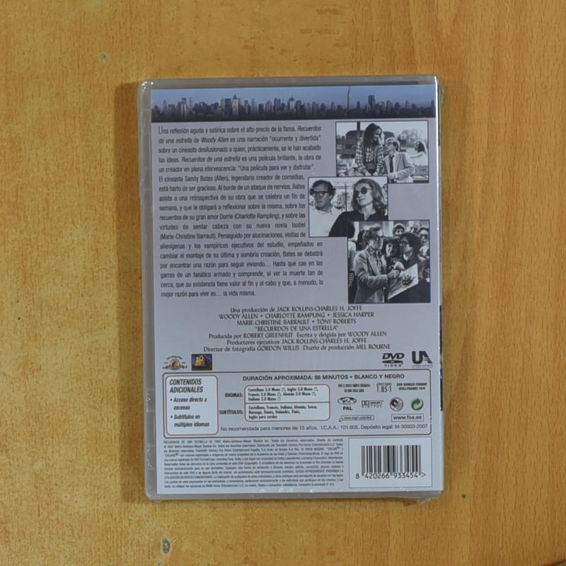 RECUERDOS DE UNA ESTRELLA - DVD