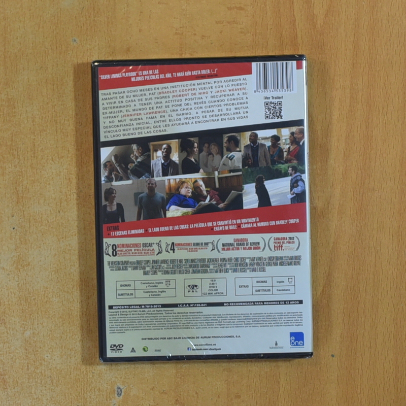 EL LADO BUENO DE LAS COSAS - DVD