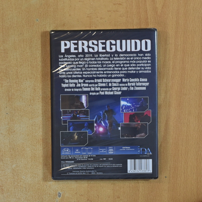 PERSEGUIDO - DVD