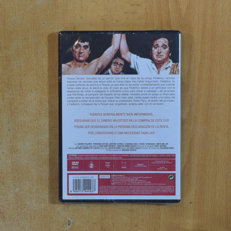 YO HICE A ROQUE III - DVD
