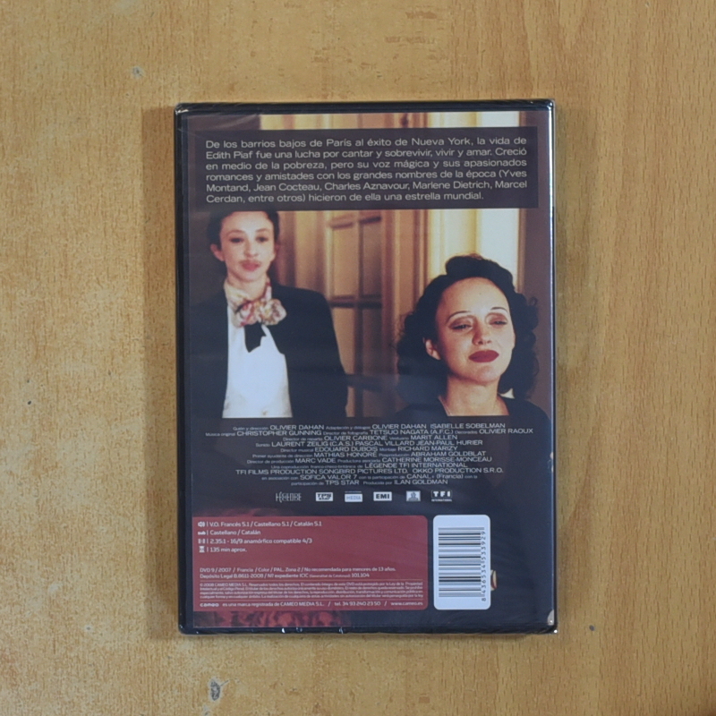 LA VIDA EN ROSA - DVD