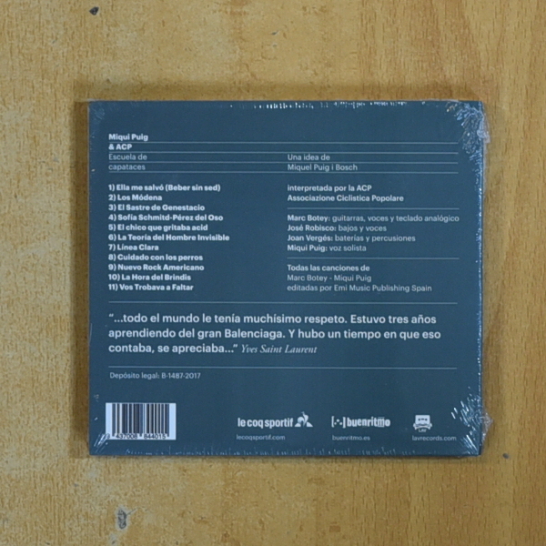 MIGUEL PUIG & ACP - ESCUELA DE CAPATACES - CD