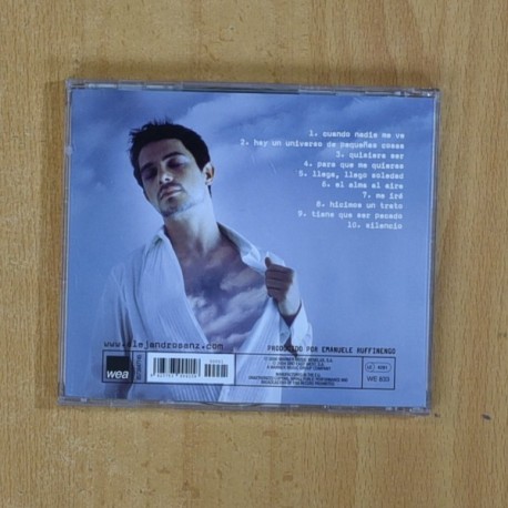 ALEJANDRO SANZ - EL ALMA AL AIRE - CD