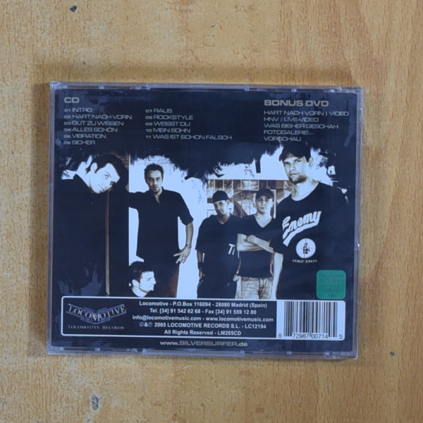 SILVERSURFER - HART NACH VORN - CD