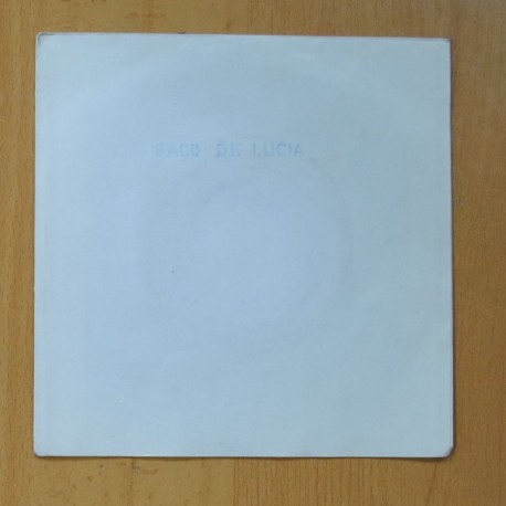 PACO DE LUCIA - CHANECA / MONTIÑO - SINGLE