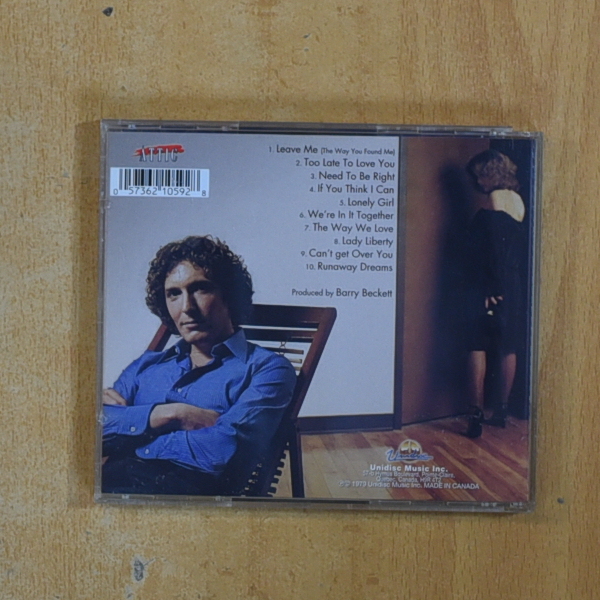 GREG ADAMS - RUNAWAY DREAMS - CD