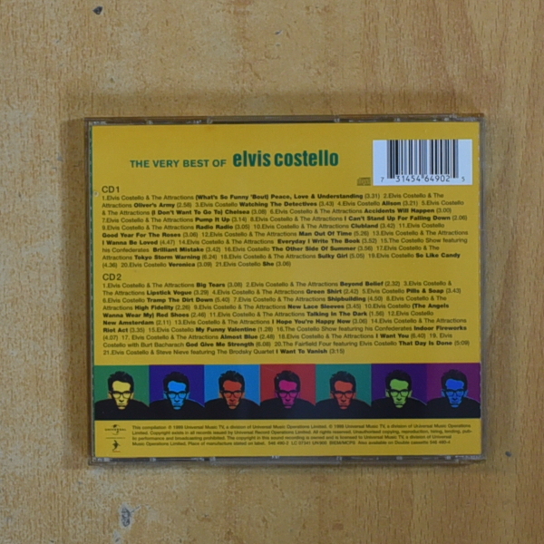ELVIS COSTELLO - THE VERY BEST OF ELVIS COSTELLO - CD