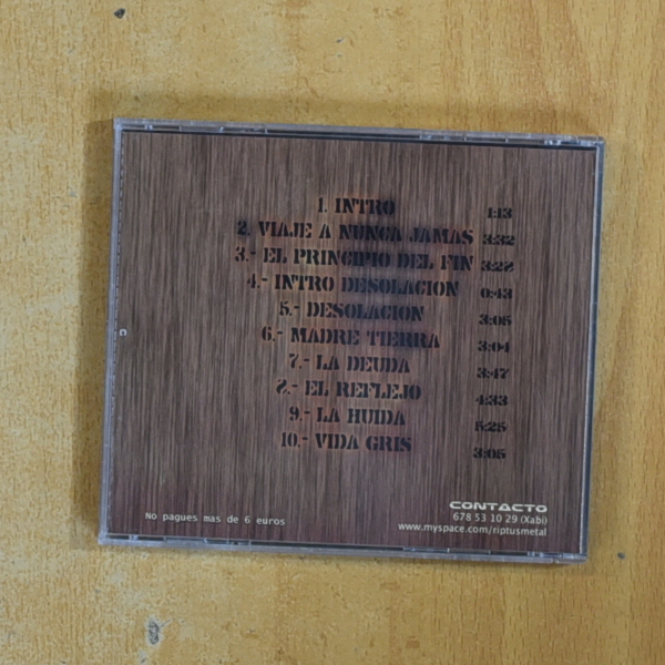 FLIP TUS - EL PRINCIPIO DEL FIN - CD