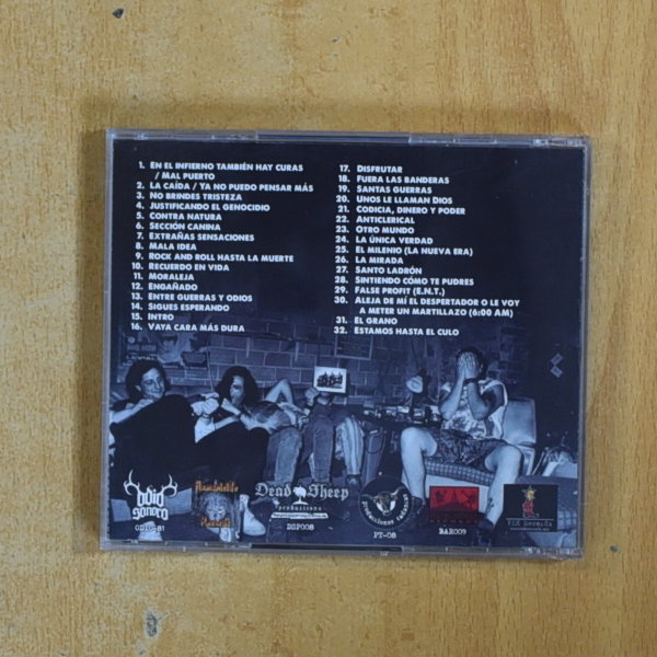 ANTICLERICAL - 1991 / 1996 DESCANSE EN PAZ - CD