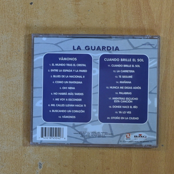 LA GUARDIA - VAMONOS + CUANDO BRILLE EL SOL - CD